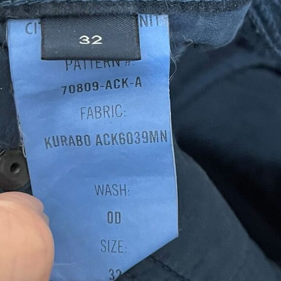 Citizens of Humanity NWT London Slim Jeans Men’s Size 32 Velvet Navy Tapered Fit - Picture 9 of 12